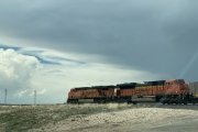 Long Haul Train Engines - Texas Panhandle