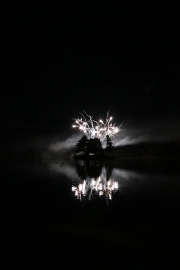 Fireworks over Chimney Island - Farmington, CT