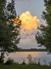 Sahara Clouds over White Rock Lake - Dallas, TX