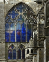 Stained Glass at Tours Cathedral
