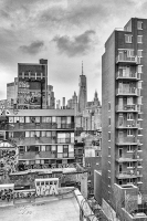 View of the Freedom Tower from Manhattan Bridge - New York City, NY