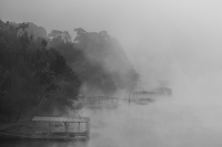 Morning Fog - Hot Springs, AR
