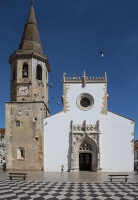 Church and Plaza - Tomar, Portugal