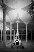Eiffel Tower Lights and Shadows - Paris, TX