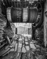 Machine Works at Dinorwig Slate Quarry - Wales, UK